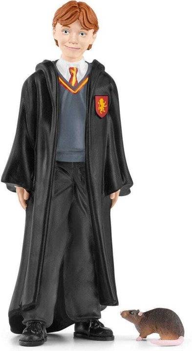 Schleich Harry Potter 42634 - Ron Weasley & Scabbers in de groep SPEELGOED, KINDER- & BABYPRODUCTEN / Speelgoed / Figuren, Miniaturen & accessoires bij TP E-commerce Nordic AB (C47882)