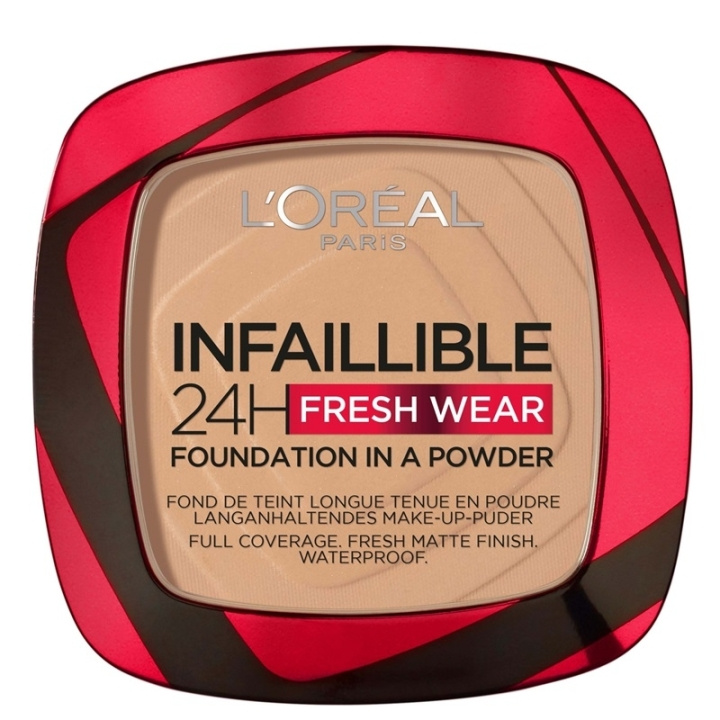 L\'ORÉAL PARIS L\'Oreal Infaillible 24h Fresh Wear Powder Foundation Golden Beige 140 in de groep BEAUTY & HEALTH / Makeup / Make-up gezicht / Foundation bij TP E-commerce Nordic AB (C48267)