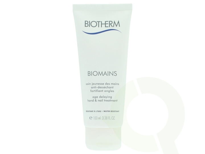 Biotherm Biomains Age Delaying Hand & Nail Treatment 100 ml Water Resistant, Age Delaying, For Sensitive Skin in de groep BEAUTY & HEALTH / Manicure/pedicure / Handcrèmes bij TP E-commerce Nordic AB (C48380)