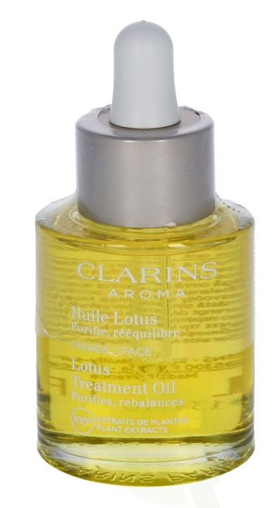 Clarins Lotus Face Treatment Oil 30 ml in de groep BEAUTY & HEALTH / Huidsverzorging / Gezicht / Gezichtsolie bij TP E-commerce Nordic AB (C48802)