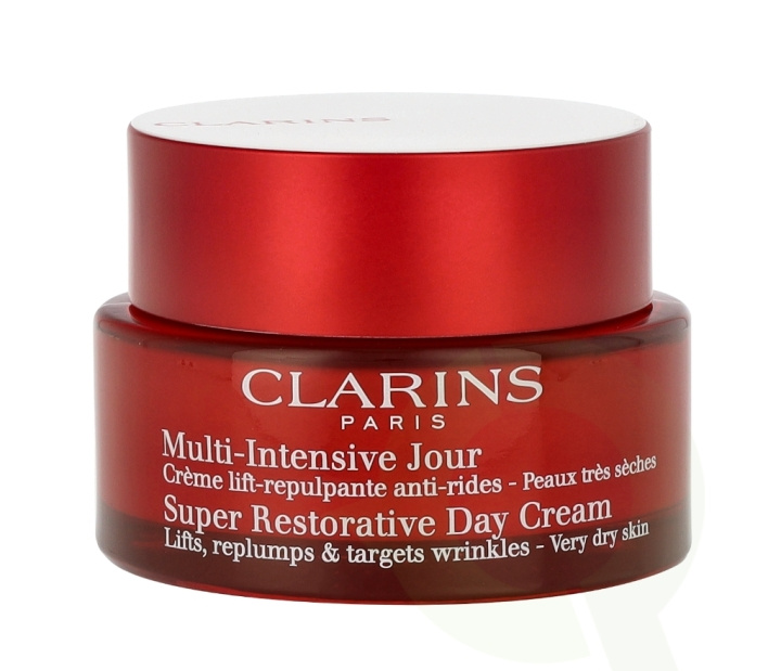 Clarins Super Restorative Day Cream 50 ml Dry Skin in de groep BEAUTY & HEALTH / Huidsverzorging / Gezicht / Dagcrème bij TP E-commerce Nordic AB (C48803)