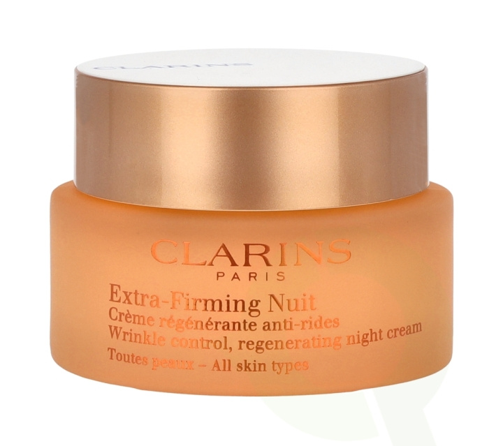 Clarins Extra-Firming Nuit Regenerating Night Cream 50 ml All Skin Types in de groep BEAUTY & HEALTH / Huidsverzorging / Gezicht / Gezichtscrèmes bij TP E-commerce Nordic AB (C48822)