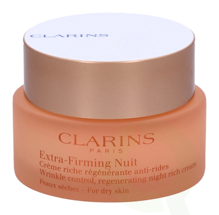 Clarins Extra-Firming Nuit Regenerating Night Rich Cream 50 ml in de groep BEAUTY & HEALTH / Huidsverzorging / Gezicht / Gezichtscrèmes bij TP E-commerce Nordic AB (C48832)