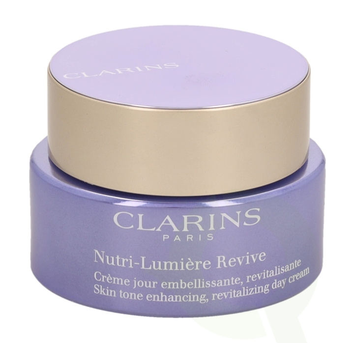 Clarins Nutri-Lumiere Revive Revitalizing Day Cream 50 ml All Skin Types in de groep BEAUTY & HEALTH / Huidsverzorging / Gezicht / Gezichtscrèmes bij TP E-commerce Nordic AB (C48975)