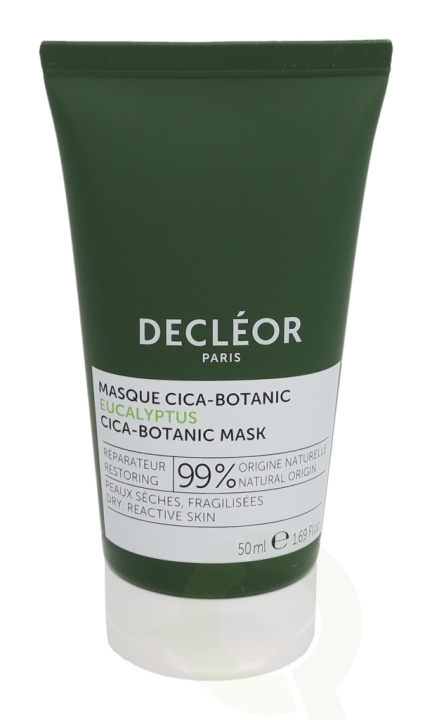 Decleor Cica-Botanic Eucalyptus Mask 50 ml Dry, Reactive Skin in de groep BEAUTY & HEALTH / Huidsverzorging / Gezicht / Maskers bij TP E-commerce Nordic AB (C49035)