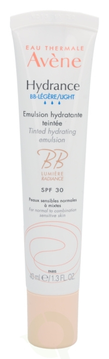 Avene Hydrance BB-Light SPF30 40 ml For Normal To Combination Sensitive Skin in de groep BEAUTY & HEALTH / Makeup / Make-up gezicht / CC/BB-crème bij TP E-commerce Nordic AB (C49277)