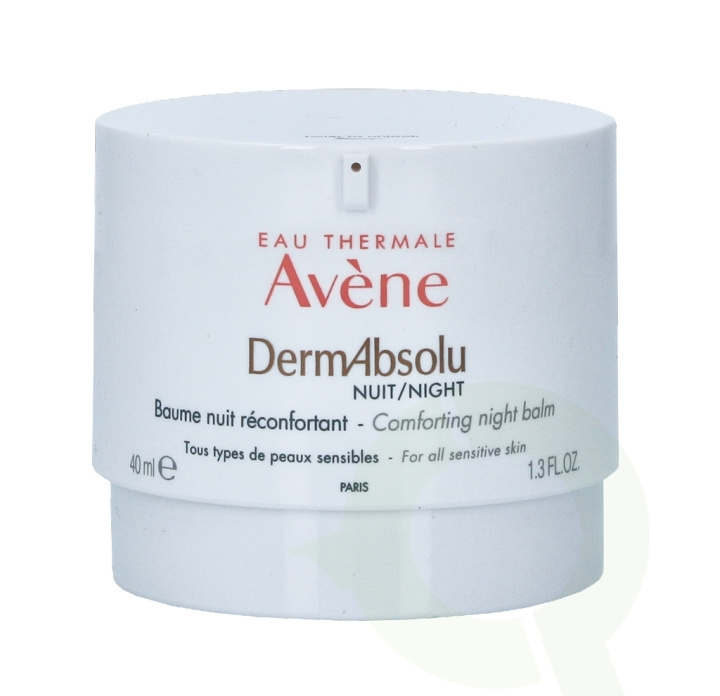 Avene DermAbsolu Comforting Night Balm 40 ml For All Sensitive Skin in de groep BEAUTY & HEALTH / Huidsverzorging / Gezicht / Gezichtscrèmes bij TP E-commerce Nordic AB (C49296)