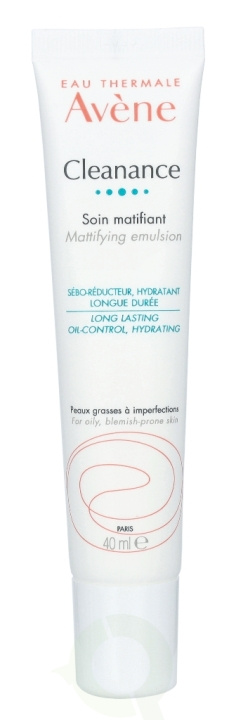 Avene Cleanance Mattifying Emulsion 40 ml For Oily ,Blemish-Prone Skin in de groep BEAUTY & HEALTH / Huidsverzorging / Gezicht / Gezichtscrèmes bij TP E-commerce Nordic AB (C49302)