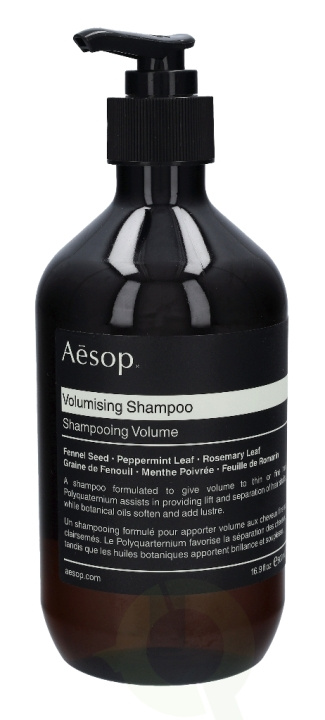 AESOP Volumising Shampoo 500 ml in de groep BEAUTY & HEALTH / Haar & Styling / Haarverzorging / Shampoo bij TP E-commerce Nordic AB (C49356)