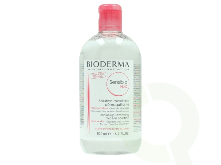 Bioderma Sensibio H2O Make-Up Removing Micelle Solution 500 ml in de groep BEAUTY & HEALTH / Huidsverzorging / Gezicht / Schoonmaak bij TP E-commerce Nordic AB (C49575)