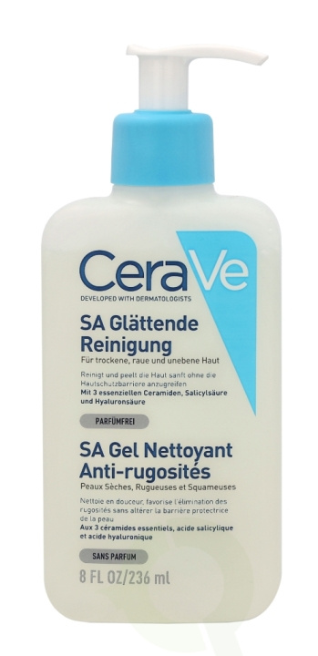 Cerave SA Smoothing Cleanser 236 ml For Dry, Rough, Bumpy Skin in de groep BEAUTY & HEALTH / Huidsverzorging / Gezicht / Gezichtscrèmes bij TP E-commerce Nordic AB (C49605)