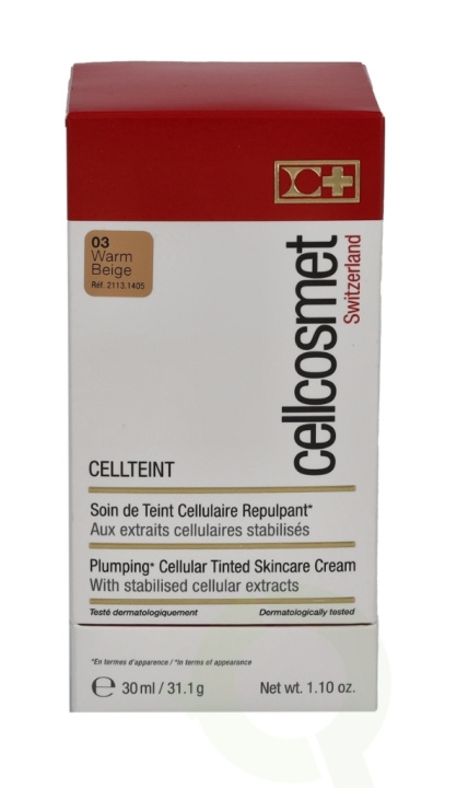 Cellcosmet Cellteint 30 ml #03 Warm Beige in de groep BEAUTY & HEALTH / Huidsverzorging / Gezicht / Maskers bij TP E-commerce Nordic AB (C49769)