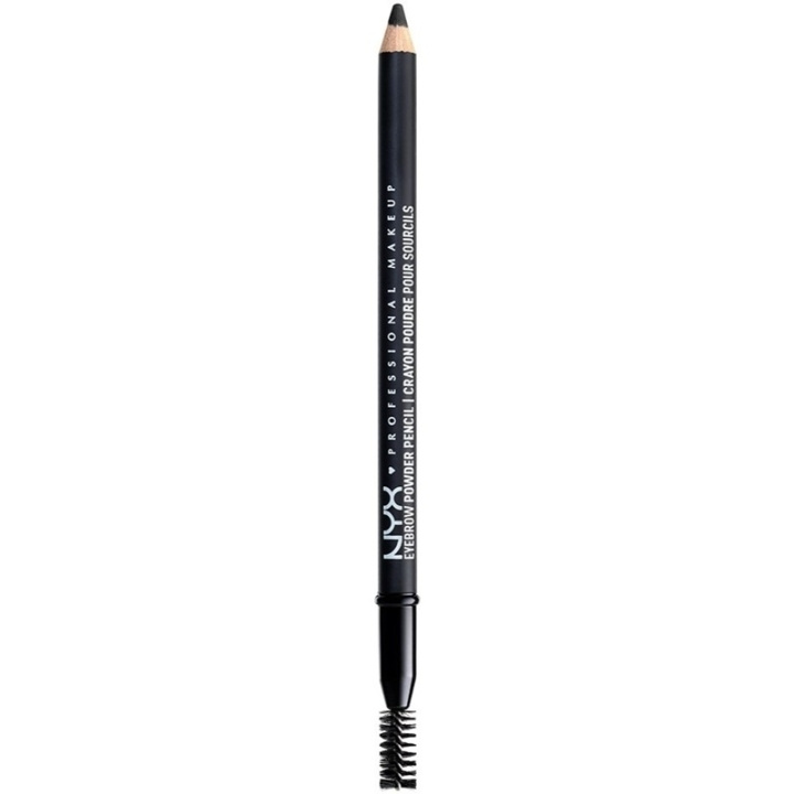 NYX PROF. MAKEUP Eyebrow Powder Pencil - Black in de groep BEAUTY & HEALTH / Makeup / Ogen & Wenkbrauwen / Wenkbrauwpotloden bij TP E-commerce Nordic AB (C49880)