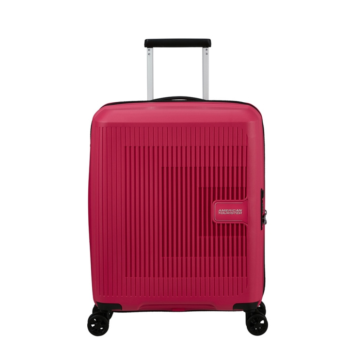 American Tourister Kabinväska AeroStep Spinner 55 cm Pink Flash in de groep SPORT, VRIJE TIJD & HOBBY / Reisaccessoires / Koffers bij TP E-commerce Nordic AB (C49959)