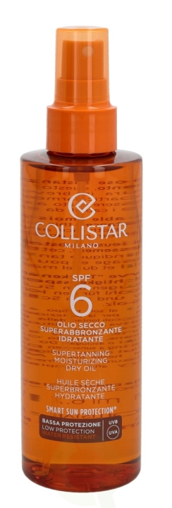 Collistar Supertanning Moisturizing Dry Oil SPF6 200 ml Speciale Abbronzatura Perfetta - Low Protection in de groep BEAUTY & HEALTH / Huidsverzorging / Zonnebank / Zonnebescherming bij TP E-commerce Nordic AB (C50038)