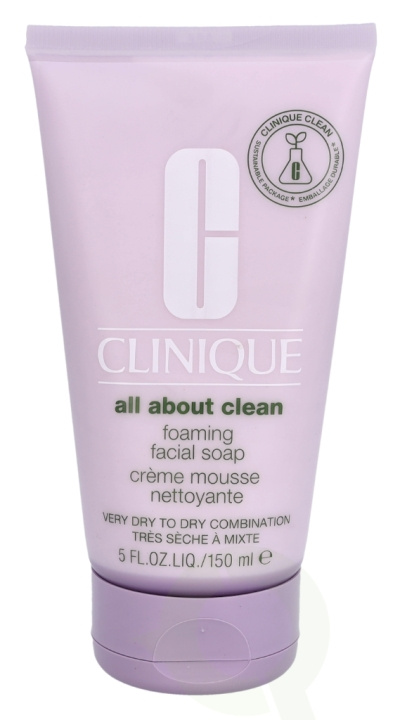 Clinique Foaming Sonic Facial Soap 150 ml Very Dry To Dry Combination in de groep BEAUTY & HEALTH / Huidsverzorging / Gezicht / Schoonmaak bij TP E-commerce Nordic AB (C50080)