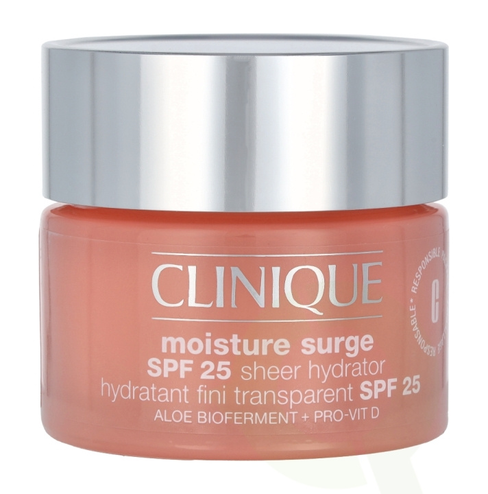 Clinique Sun Protection Moisture Surge SPF25 50 ml in de groep BEAUTY & HEALTH / Huidsverzorging / Gezicht / Gezichtscrèmes bij TP E-commerce Nordic AB (C50329)