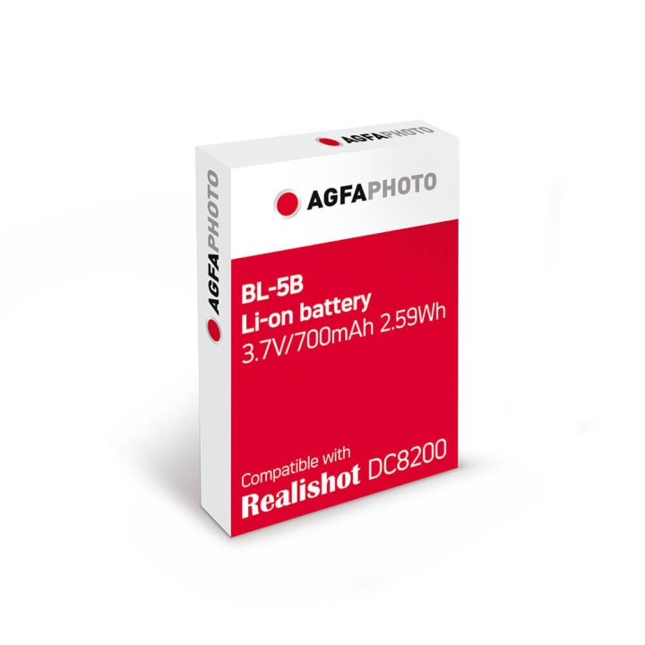 Agfa Batteri DC8200 ABL5B in de groep HOME ELECTRONICS / Foto & Video / Fotoapparatuur / Overige bij TP E-commerce Nordic AB (C50638)