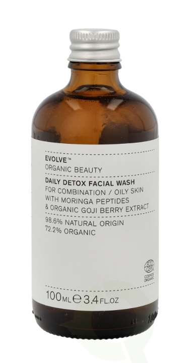 Evolve Beauty Evolve Daily Detox Facial Wash 100 ml For Combination /Oily Skin in de groep BEAUTY & HEALTH / Huidsverzorging / Gezicht / Gezichtscrèmes bij TP E-commerce Nordic AB (C50892)