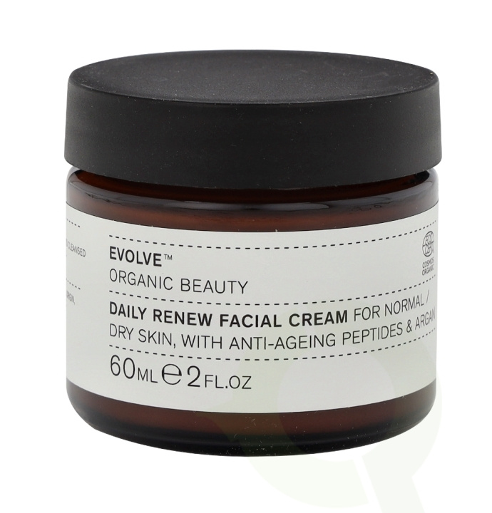 Evolve Beauty Evolve Daily Renew Facial Cream 60 ml For Normal Dry Skin in de groep BEAUTY & HEALTH / Huidsverzorging / Gezicht / Dagcrème bij TP E-commerce Nordic AB (C50893)