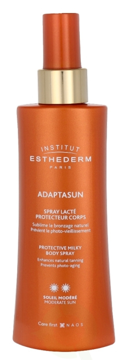 Esthederm Adaptasun Protective Milky Body Spray - Moderate 150 ml in de groep BEAUTY & HEALTH / Huidsverzorging / Zonnebank / Zonnebescherming bij TP E-commerce Nordic AB (C50911)