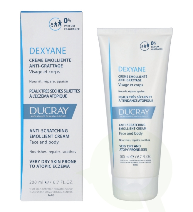 Ducray Dexyane Anti-Scratching Emolient Cream 200 ml in de groep BEAUTY & HEALTH / Huidsverzorging / Lichaamsverzorging / Body lotion bij TP E-commerce Nordic AB (C51348)