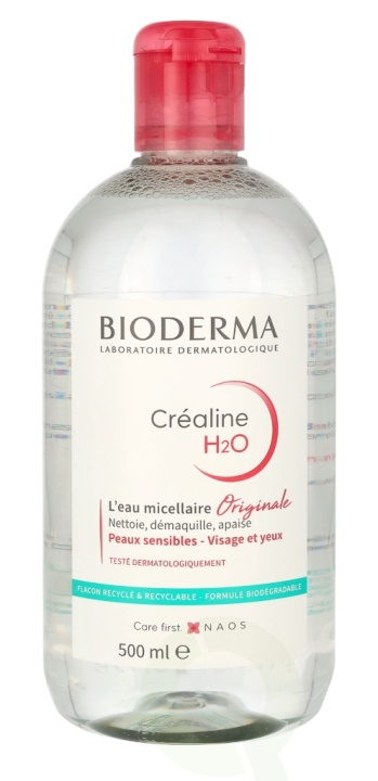 Bioderma Sensibio H2O Make-Up Removing Micelle Solution 500 ml in de groep BEAUTY & HEALTH / Makeup / Make-up verwijderen bij TP E-commerce Nordic AB (C51374)