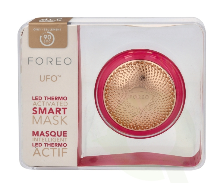 Foreo Ufo LED Thermo Activated Smart Mask - Fuchsia 1 Piece in de groep BEAUTY & HEALTH / Huidsverzorging / Gezicht / Hulpmiddelen voor huidverzorging bij TP E-commerce Nordic AB (C51391)