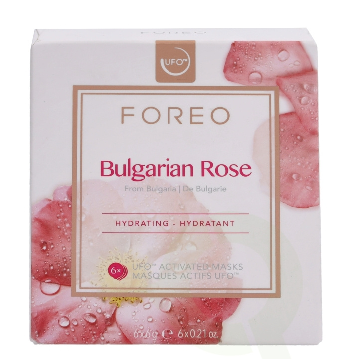 Foreo UFO Mask Set - Bulgarian Rose 36 gr 6 Pcs x 6gr in de groep BEAUTY & HEALTH / Huidsverzorging / Gezicht / Maskers bij TP E-commerce Nordic AB (C51396)