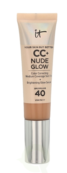 IT Cosmetics CC+ Nude Glow SPF40 32 ml Light Medium in de groep BEAUTY & HEALTH / Huidsverzorging / Gezicht / Gezichtscrèmes bij TP E-commerce Nordic AB (C51751)