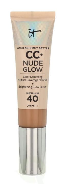 IT Cosmetics CC+ Nude Glow SPF40 32 ml Medium in de groep BEAUTY & HEALTH / Huidsverzorging / Gezicht / Gezichtscrèmes bij TP E-commerce Nordic AB (C51752)