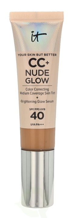 IT Cosmetics CC+ Nude Glow SPF40 32 ml Medium Tan in de groep BEAUTY & HEALTH / Huidsverzorging / Gezicht / Gezichtscrèmes bij TP E-commerce Nordic AB (C51753)