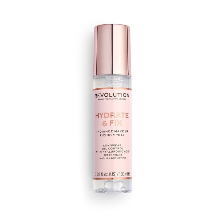 Makeup Revolution Hydrate & Fix Fixing Spray 100ml in de groep BEAUTY & HEALTH / Makeup / Make-up gezicht / Primer bij TP E-commerce Nordic AB (C51939)