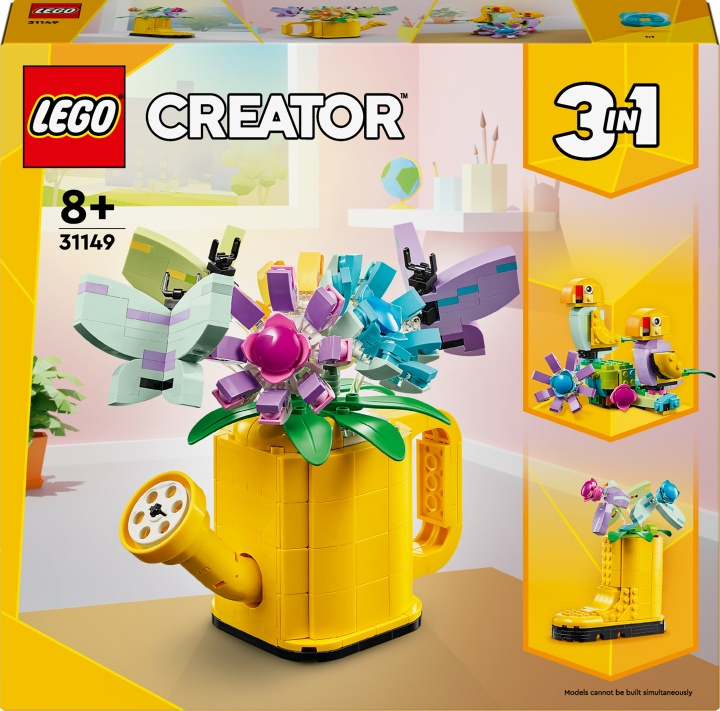 LEGO Creator 31149 - Flowers in Watering Can in de groep SPEELGOED, KINDER- & BABYPRODUCTEN / Speelgoed / Bouwspeelgoed / Lego bij TP E-commerce Nordic AB (C52165)