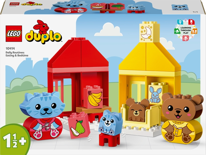 LEGO DUPLO My First 10414 - Daily Routines: Eating & Bedtime in de groep SPEELGOED, KINDER- & BABYPRODUCTEN / Speelgoed / Bouwspeelgoed / Lego bij TP E-commerce Nordic AB (C52196)