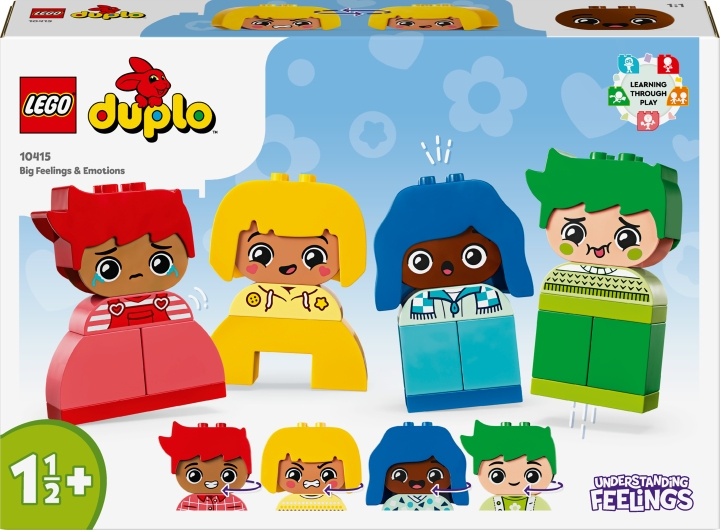 LEGO DUPLO My First 10415 - Big Feelings & Emotions in de groep SPEELGOED, KINDER- & BABYPRODUCTEN / Speelgoed / Bouwspeelgoed / Lego bij TP E-commerce Nordic AB (C52197)