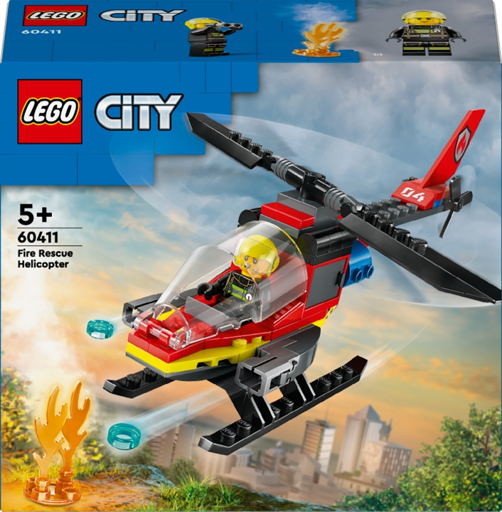 LEGO City Fire 60413 - Fire Rescue Plane in de groep SPEELGOED, KINDER- & BABYPRODUCTEN / Speelgoed / Bouwspeelgoed / Lego bij TP E-commerce Nordic AB (C52218)