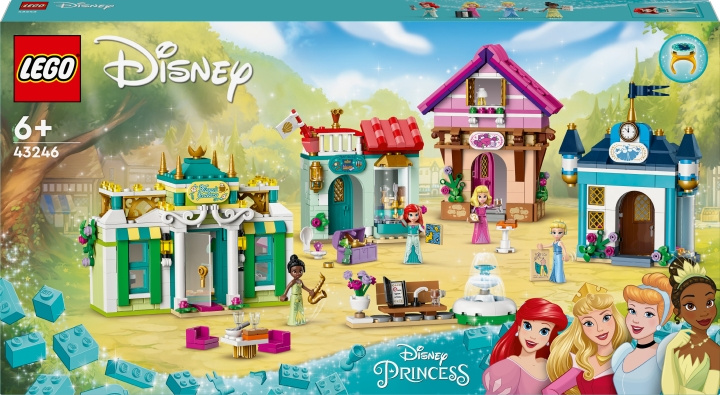 LEGO Disney Princess 43246 - Disney Princess Market Adventure in de groep SPEELGOED, KINDER- & BABYPRODUCTEN / Speelgoed / Bouwspeelgoed / Lego bij TP E-commerce Nordic AB (C52228)