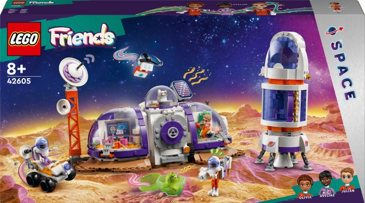 LEGO Friends 42605 - Mars Space Base and Rocket in de groep SPEELGOED, KINDER- & BABYPRODUCTEN / Speelgoed / Bouwspeelgoed / Lego bij TP E-commerce Nordic AB (C52233)