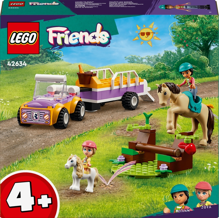 LEGO Friends 42634 - Horse and Pony Trailer in de groep SPEELGOED, KINDER- & BABYPRODUCTEN / Speelgoed / Bouwspeelgoed / Lego bij TP E-commerce Nordic AB (C52238)