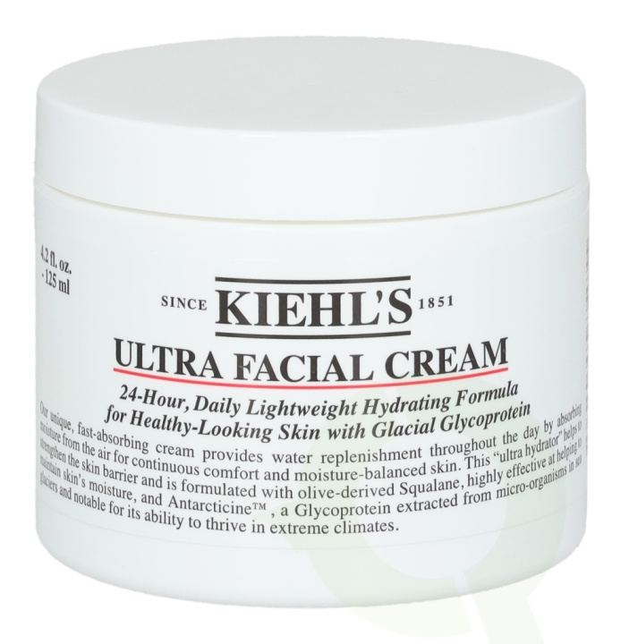 Kiehls Kiehl\'s 24-Hour Ultra Facial Cream 125 ml in de groep BEAUTY & HEALTH / Huidsverzorging / Gezicht / Gezichtscrèmes bij TP E-commerce Nordic AB (C52446)