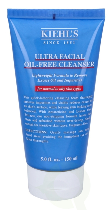 Kiehls Kiehl\'s Ultra Facial Oil Free Cleanser 150 ml For Normal To Oily Skin Types in de groep BEAUTY & HEALTH / Huidsverzorging / Gezicht / Schoonmaak bij TP E-commerce Nordic AB (C52450)