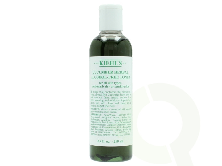 Kiehls Kiehl\'s Cucumber Herbal Alcohol Free Toner 250 ml For All Skin Types in de groep BEAUTY & HEALTH / Huidsverzorging / Gezicht / Gezichtswater en Facemist bij TP E-commerce Nordic AB (C52463)