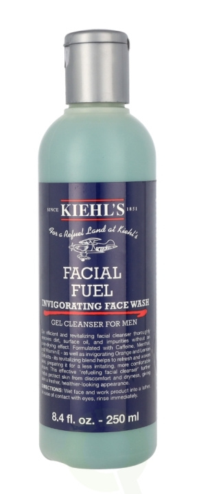 Kiehls Kiehl\'s Men Facial Fuel Energizing Face Wash 250 ml in de groep BEAUTY & HEALTH / Huidsverzorging / Gezicht / Schoonmaak bij TP E-commerce Nordic AB (C52466)