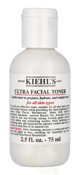 Kiehls Kiehl\'s Ultra Facial Toner 75 ml For All Skin Types in de groep BEAUTY & HEALTH / Huidsverzorging / Gezicht / Schoonmaak bij TP E-commerce Nordic AB (C52479)