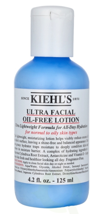 Kiehls Kiehl\'s Ultra Facial Oil-Free Lotion 125 ml For Normal To Oily Skin Types in de groep BEAUTY & HEALTH / Huidsverzorging / Gezicht / Gezichtscrèmes bij TP E-commerce Nordic AB (C52481)