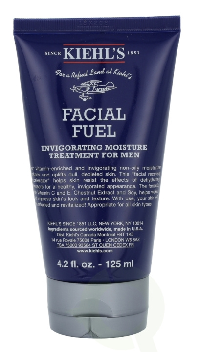 Kiehls Kiehl\'s Men Facial Fuel Energizing Moisture Treatment 125 ml For All Skin Types in de groep BEAUTY & HEALTH / Huidsverzorging / Gezicht / Gezichtscrèmes bij TP E-commerce Nordic AB (C52484)