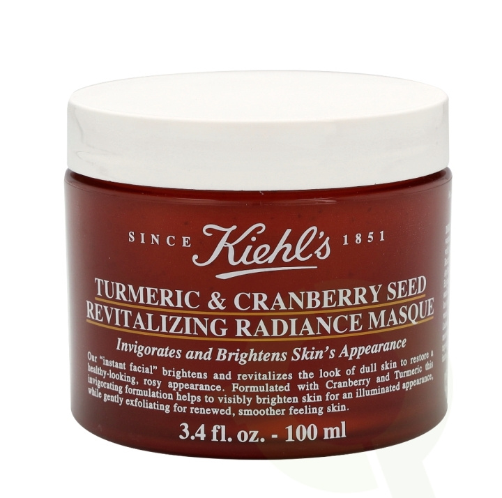 Kiehls Kiehl\'s Turmeric&Cranberry Seed Energiz.Radiance Masque 100 ml in de groep BEAUTY & HEALTH / Huidsverzorging / Gezicht / Maskers bij TP E-commerce Nordic AB (C52486)