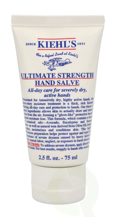 Kiehls Kiehl\'s Ultimate Strength Hand Salve 75 ml All-Day Café For Severely Dry , Active Hand in de groep BEAUTY & HEALTH / Manicure/pedicure / Handcrèmes bij TP E-commerce Nordic AB (C52496)