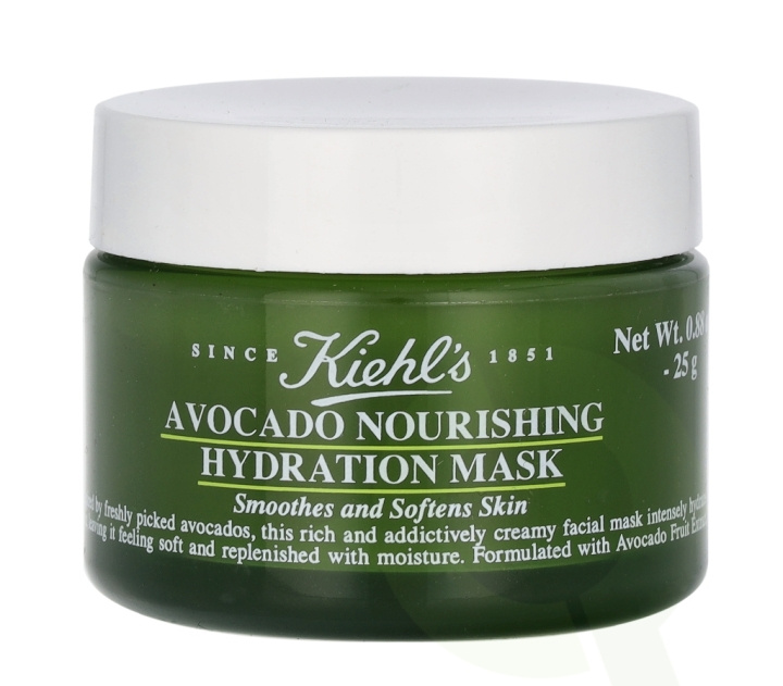 Kiehls Kiehl\'s Avocado Nourishing Hydration Mask 25 g in de groep BEAUTY & HEALTH / Huidsverzorging / Gezicht / Maskers bij TP E-commerce Nordic AB (C52501)